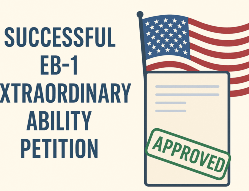 Approval Spotlight: EB-1A Extraordinary Ability Petition Approved